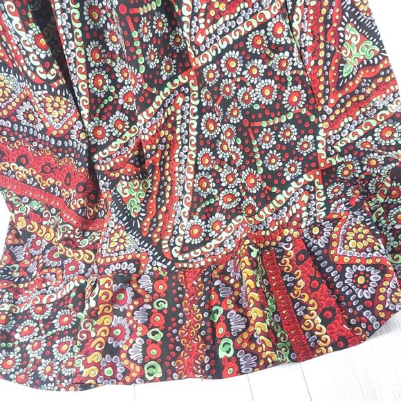 Women Maxi Skirt Gangotri Boho Hippie Ethnic Long Skirt Size S/M Elastic Waist - Picture 9 of 10